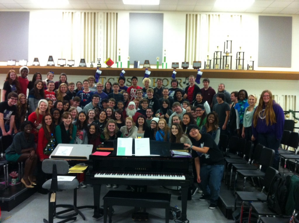 Santa Clint and the incredible Timbercreek High School Choir